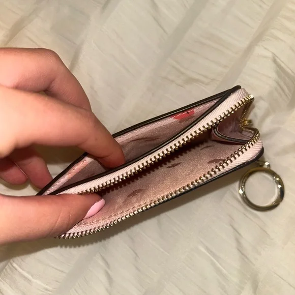COPY - Kate Spade Pink Strawberry Key & Card Holder - Picture 3 of 4